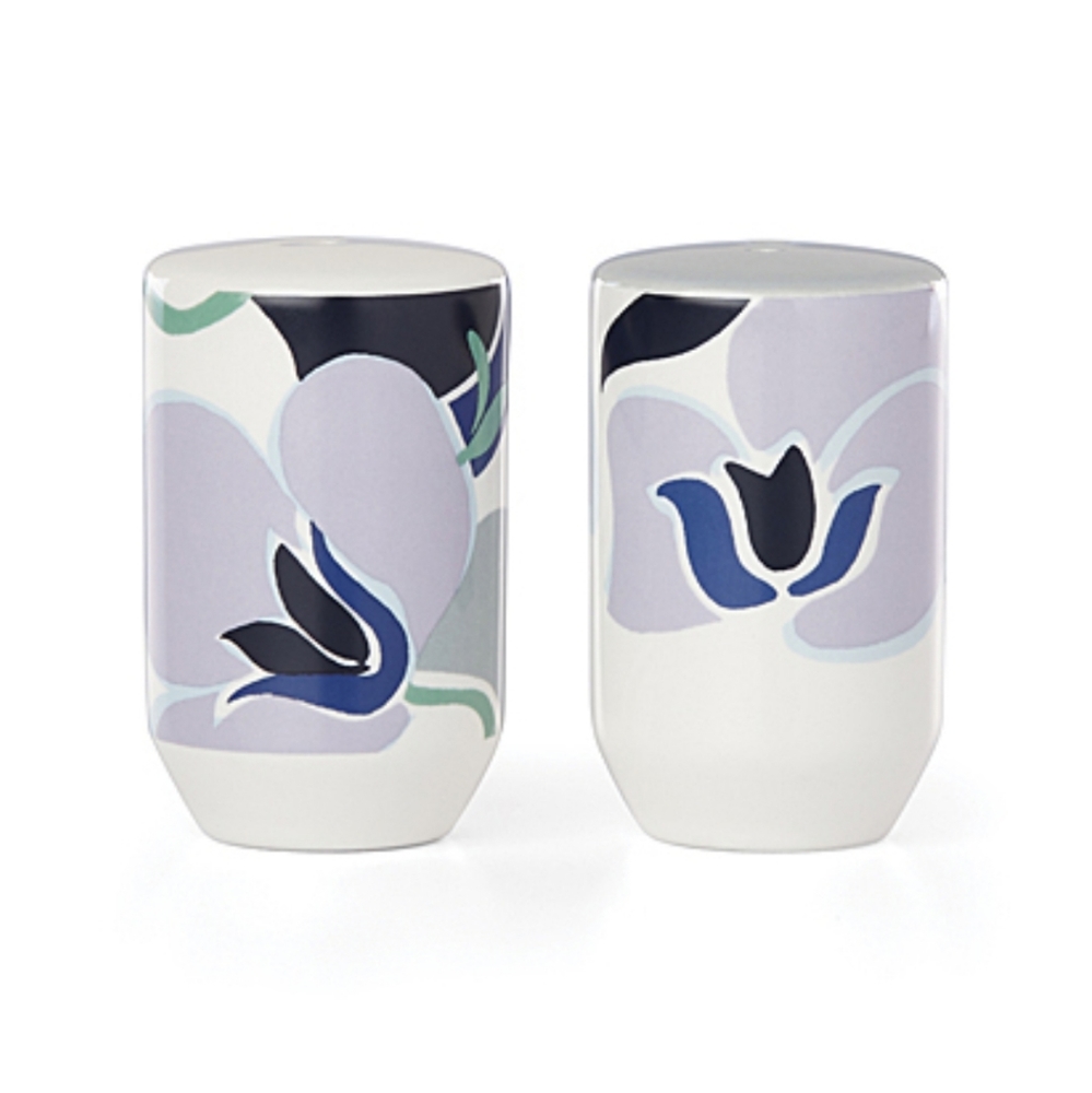 Kate Spade Lenox Nolita Blue Floral Salt & Pepper